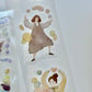 NEW! Bloom Your Day Studio - Mini Girls - Bubble Girl | 3.5cm Tape | Release Paper | 5M