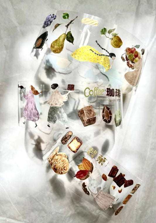 NEW! Pion - Candy | 4cm PET Tape |  Release Paper