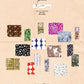 NEW! Pion - Candy Paper | Kiss-cut | 5cm Washi Tape | Release Paper | 5M