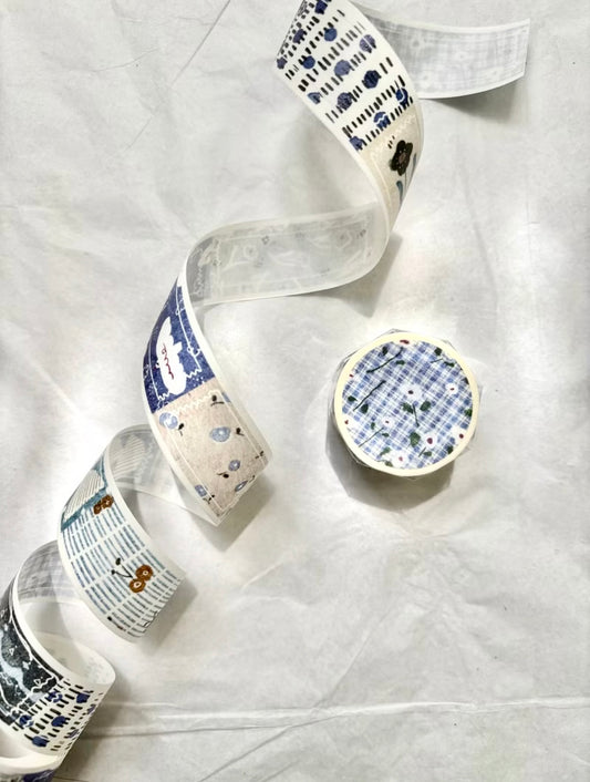 NEW! Pion - Ten Parts | Kiss-cut | 2.5cm Washi Tape | Release Paper | 5M
