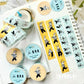 NEW! Bloom Your Day Studio - Mr. Rabbit | 2cm Washi Tape | Release Paper | 5M