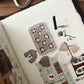 NEW! Breezy Studio - Fabric | Kiss-cut | 5cm Washi Tape | Release Paper | 5M