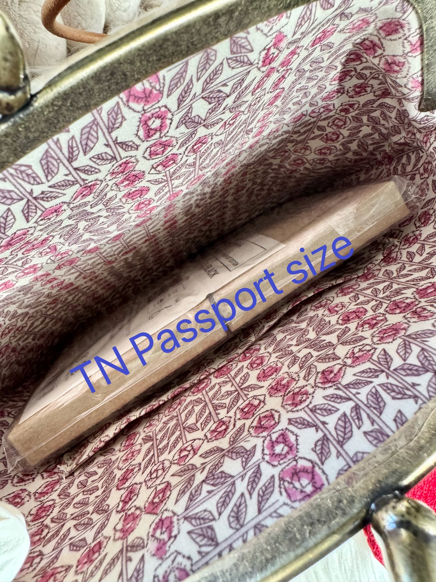 ESH Exclusive Collection - Large Kiss Lock bag | Double-sided Pattern | Velvet Tambourine | Handmade Products | mina perhonen Fabric