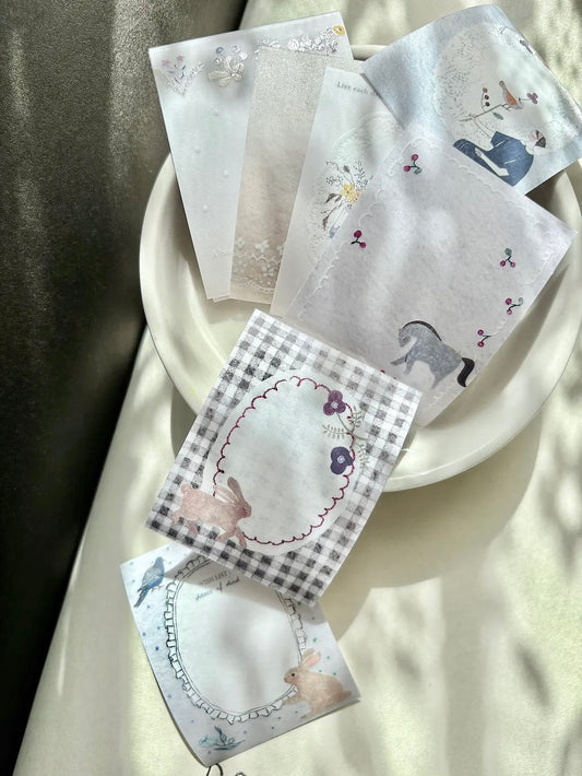 NEW! Pion - Of the Forest | 4.5cm Tracing Paper Tape | Release Paper | 5M