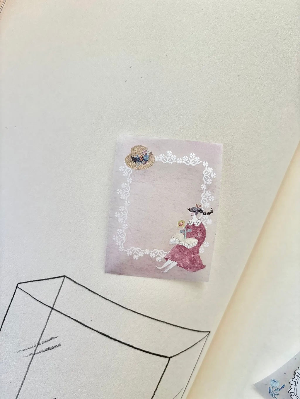 NEW! Pion - Of the Forest | 4.5cm Tracing Paper Tape | Release Paper | 5M