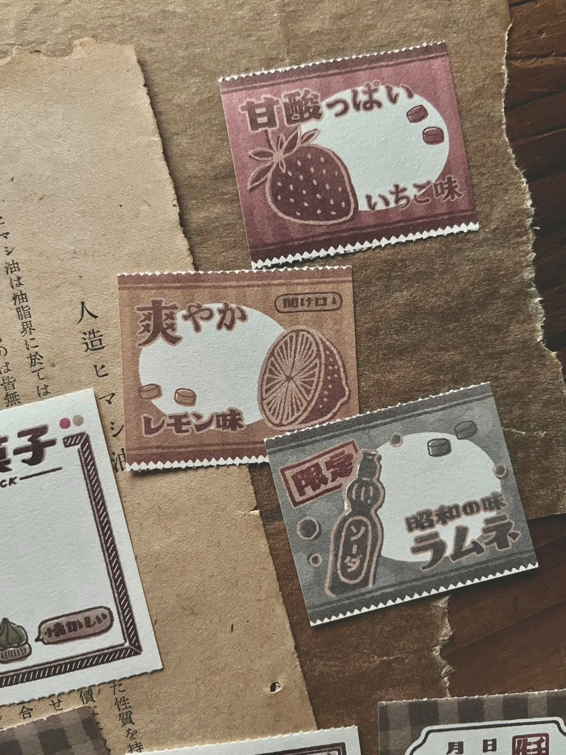 NEW! Breezy Studio - Snack Time | 50pcs Notebook | Ephemera Paper