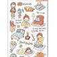 ( ETA 02/12 ) Molinta - Weekend Trifles | Kiss-cut | Writing Paper Sticker