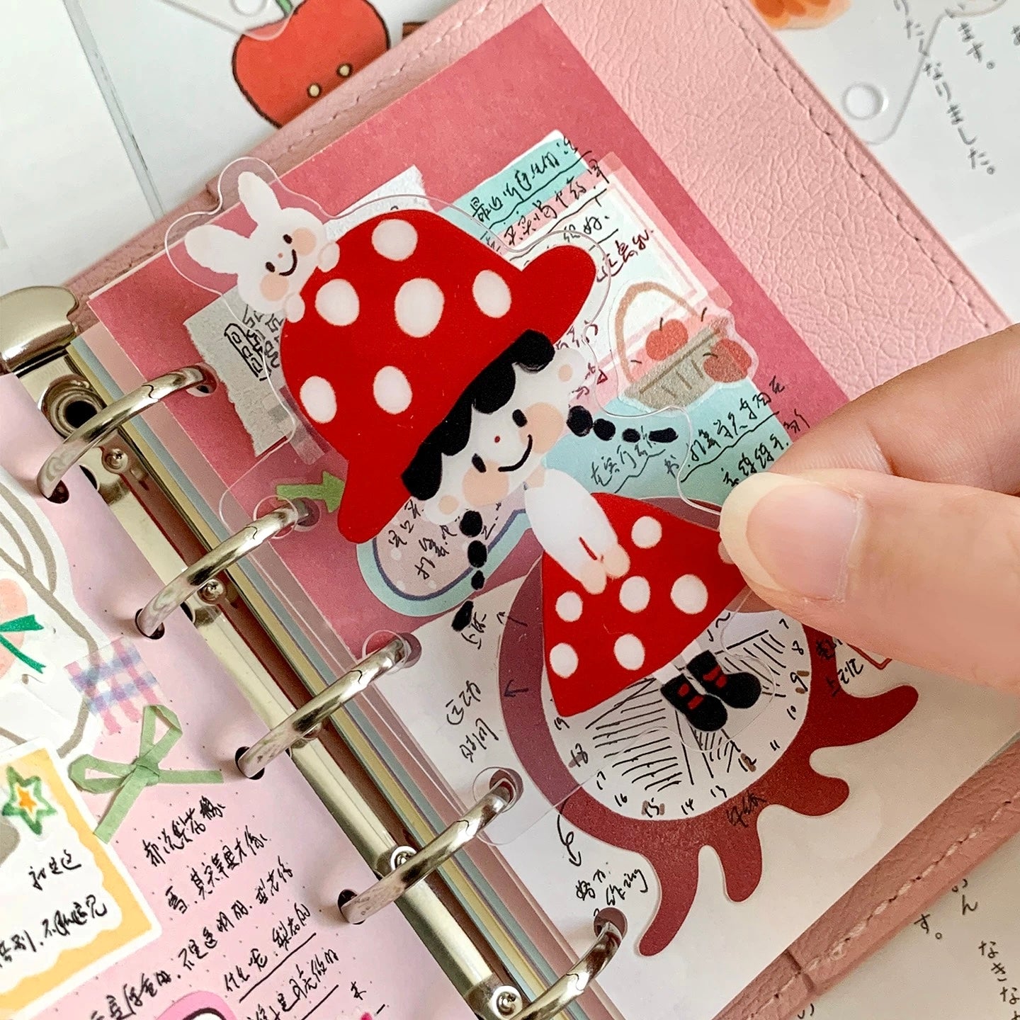 (ETA 02/12) Molinta - m5/ a7/ 6per/ | 6pcs Notebook Divider Set | PVC | Pre-punched | Journal Accessories