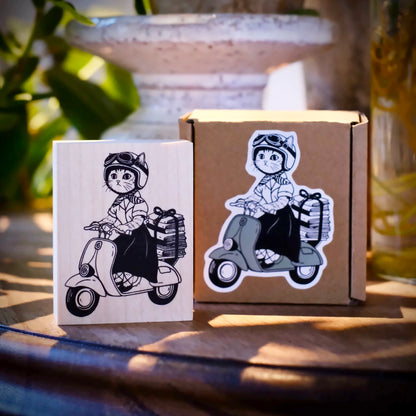 NEW! Cube Fish - Vol.13 | Traveling with my Journal | Rubber Stamps