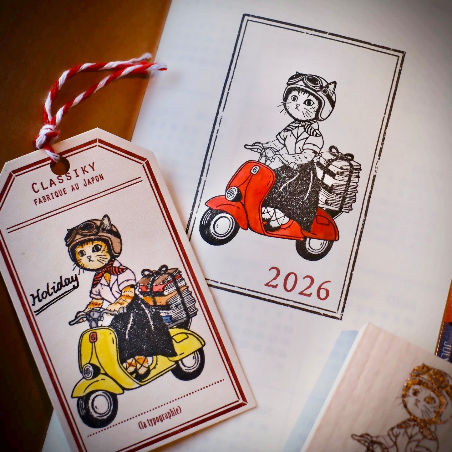 NEW! Cube Fish - Vol.13 | Traveling with my Journal | Rubber Stamps