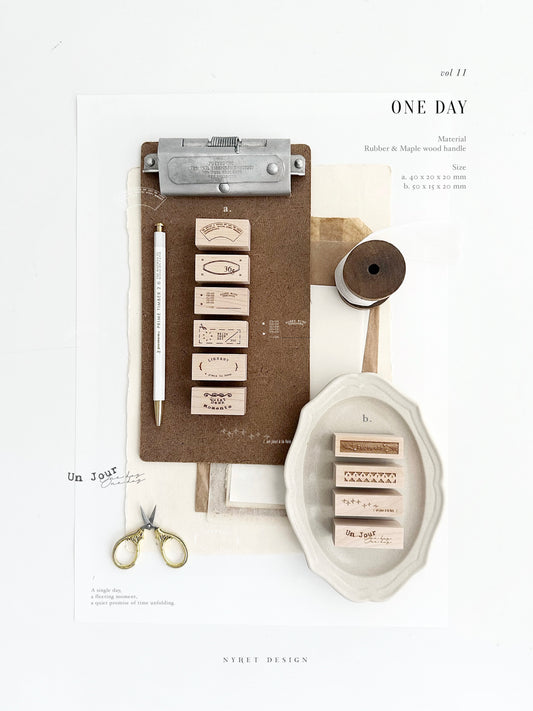 NEW! Nyret - Vol.11 One Day | Rubber Stamps