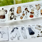 NEW! XBJia Studio - Coffee Brain | Kiss-cut | 4.5 PET Tape |  Release Paper | 6M