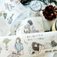 NEW! Xiyue Studio - Girl's Diary | Kiss-cut | 7cm Washi Tape | Release Paper | 6M