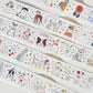 NEW! Xiyue Studio - My Furry Friends | Kiss-cut | 3cm Washi Tape | Release Paper | 4.8M