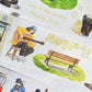 NEW! Xiyue Studio - Laid-back | Kiss-cut | 6cm Tape | Release Paper | 6M