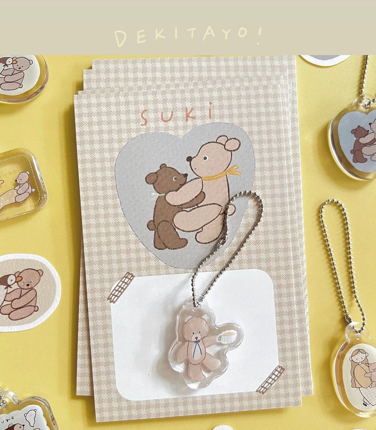 Ranmyu x Lazy Home Vol.4 - PUKU PUKU Charms | Resin | Journaling Accessories