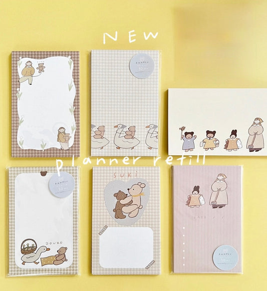 NEW! Ranmyu - 30 Sheets Notebook Insert | Ephemera Paper