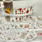 NEW! Pear Bunny Studio - Strawberry Season | Kiss-cut | 3.5cm PET Tape |  Release Paper | 5.4M