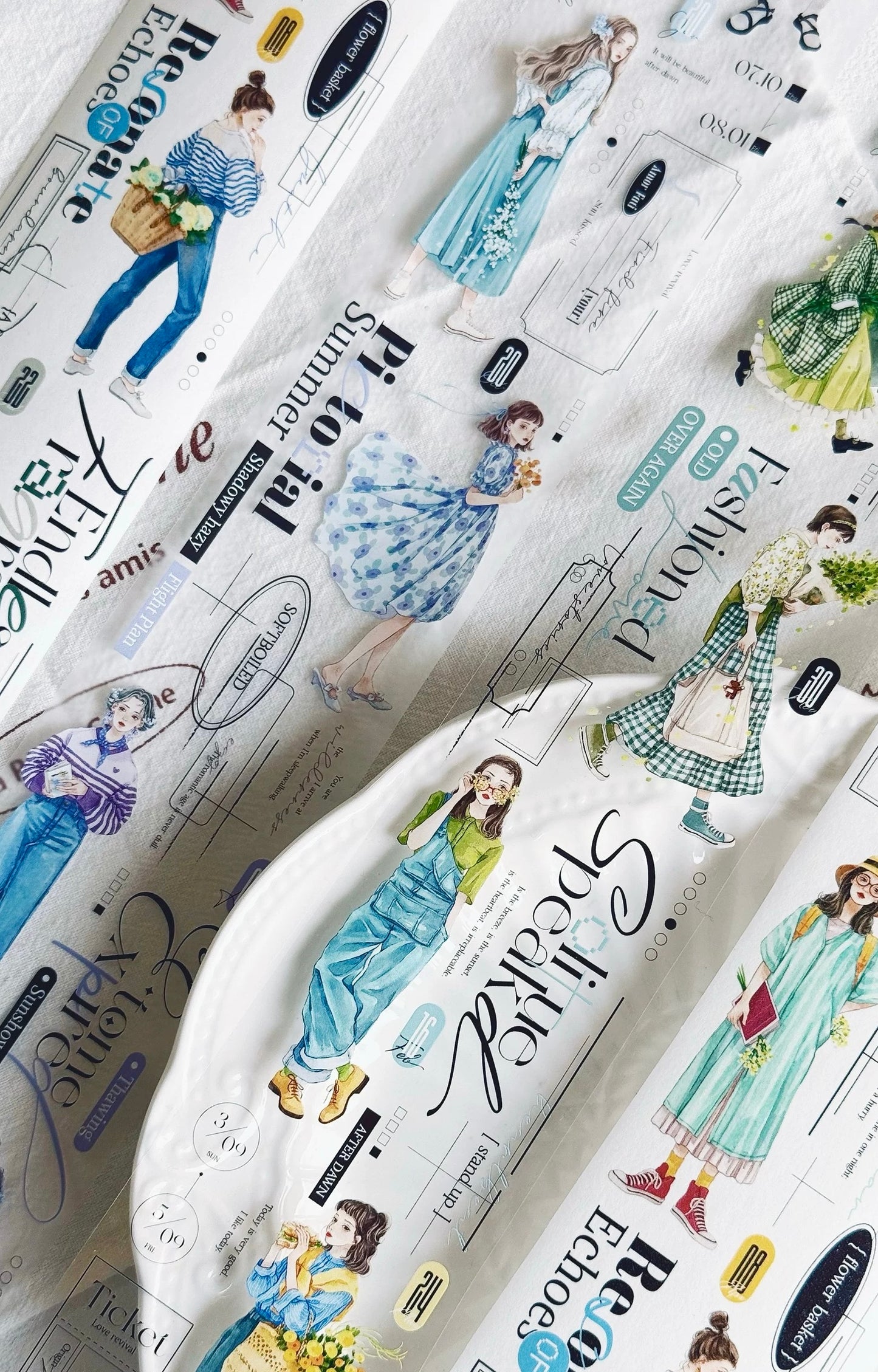 NEW! Xiyue Studio - Spring Radiance | 6cm PET Tape | Release Paper | 5.1M