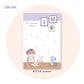 NEW! Molinta - A7 Size | 50 Sheets Notepad | Ephemera Pape