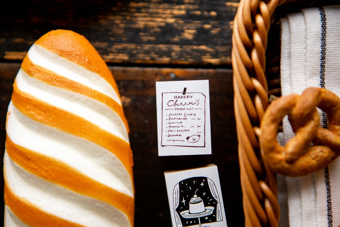 NEW! OURS - The Gift - Bakery Series | Rubber Stamps
