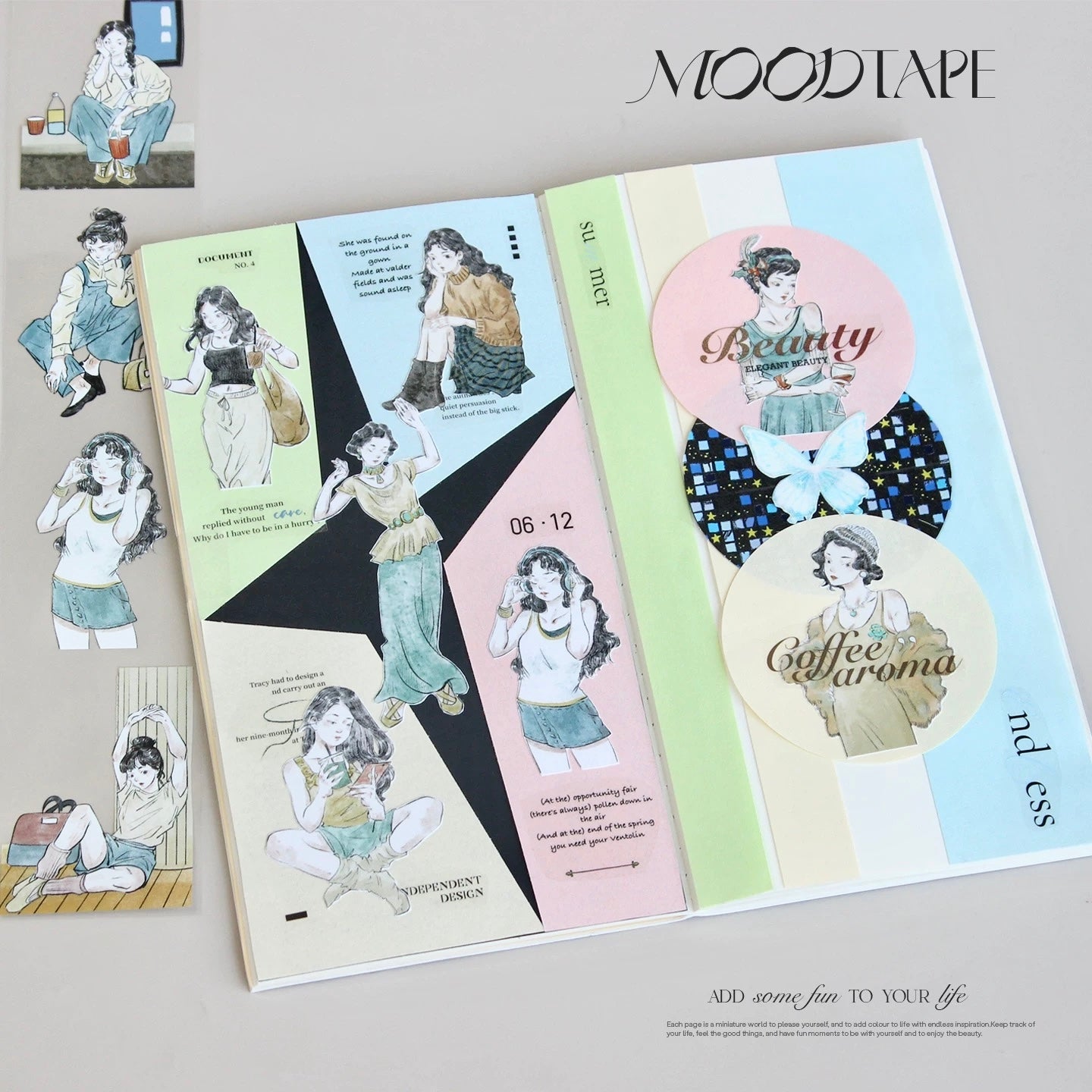 NEW! Moodtape - Daily Life | 5cm Tape | Release Paper | 5.1M