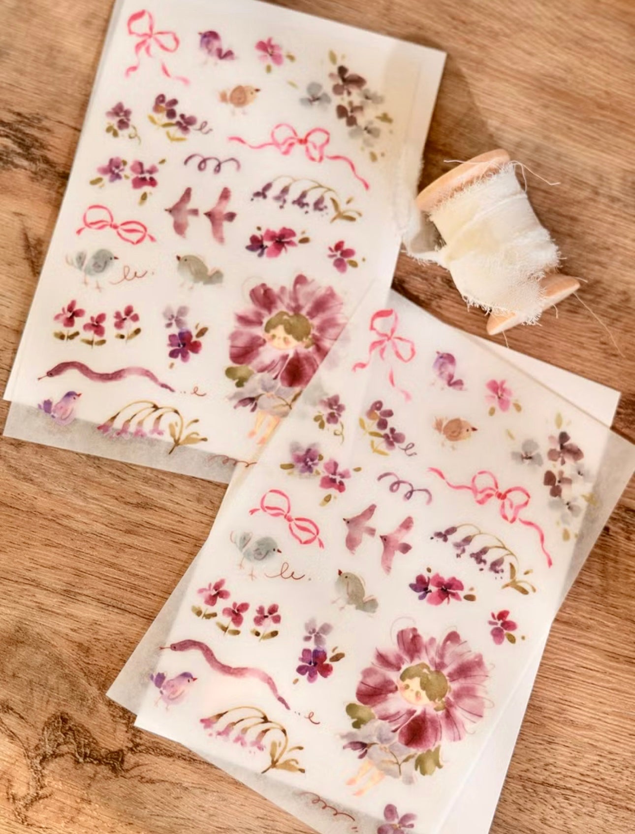 Rub On Stickers