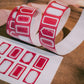 NEW! Meow Illustration - Garnet | Label Sticker Tape | Release Paper