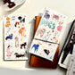 Huu's Fantasy - TN Refill - Dogs | Standard Size | Blank Inner Pages | Journaling Accessories