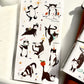 Huu's Fantasy - TN Refill - Cats | Standard Size | Blank Inner Pages | Journaling Accessories