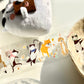 Huu's Fantasy - Having both cats and dogs | Kiss-cut | 5cm Tape |  Release Paper | 5M