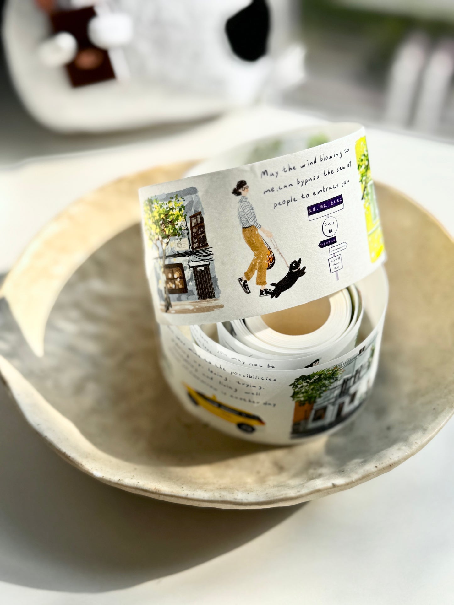 Huu's Fantasy - Tyndall Light | 5cm Tape |  Release Paper | 5M