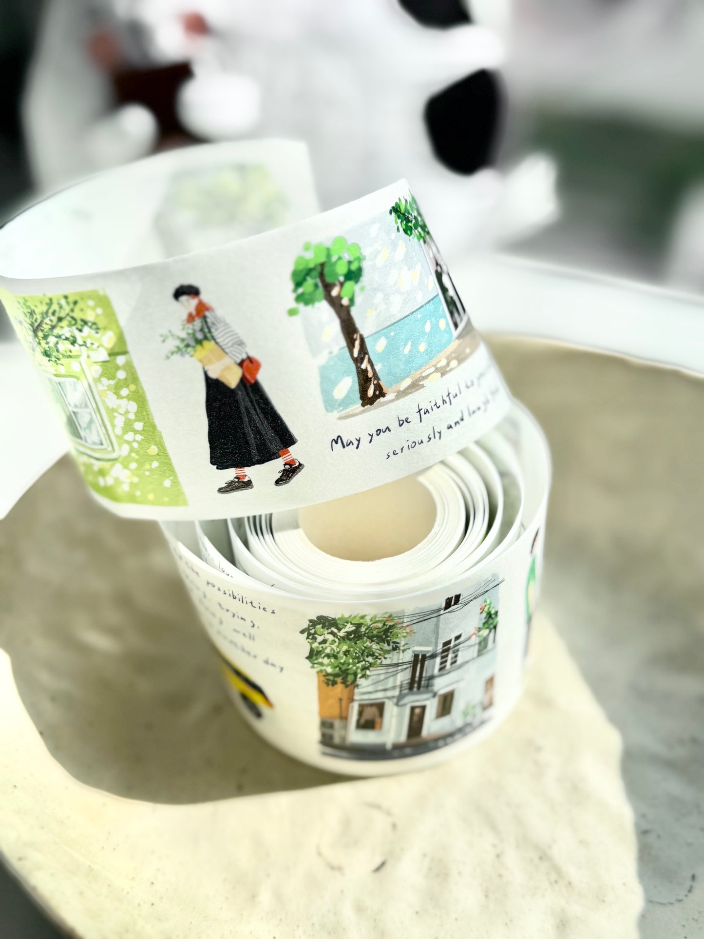 Huu's Fantasy - Tyndall Light | 5cm Tape |  Release Paper | 5M
