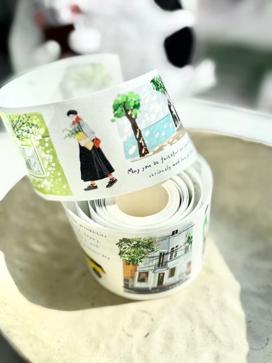 Huu's Fantasy - Tyndall Light | 5cm Tape |  Release Paper | 5M