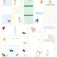 Huu's Fantasy  - Wangcai (dogs) | 30pcs Memo Pad | Ephemera Paper