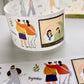 NEW! YouD Studio - Let's Go | 6cm Kiss-cut Tape |  Release Paper | 6M