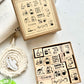 NEW! Moodtape - Today's Specialty Coffee | 19pcs Stamp Set