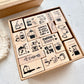 NEW! Moodtape - Today's Specialty Coffee | 19pcs Stamp Set