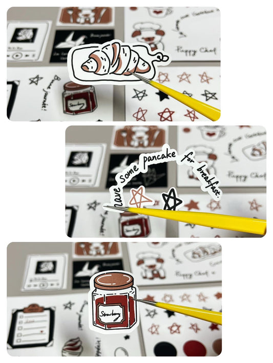 IM - Jottings | Die Cut 9pcs Sticker