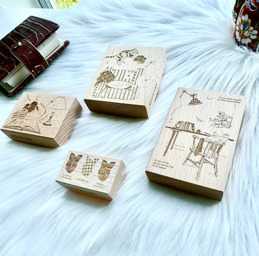 NEW! MOODTAPE - Life | Rubber Stamps