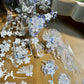 NEW! Time Grid - Crystal Bloom| 6.5cm Iridescent PET Tape | Release Paper