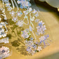 NEW! Time Grid - Crystal Bloom| 6.5cm Iridescent PET Tape | Release Paper