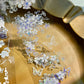 NEW! Time Grid - Crystal Bloom| 6.5cm Iridescent PET Tape | Release Paper