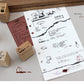 NEW! Moodtape - Today's Specialty Coffee | 19pcs Stamp Set