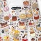 NEW! Yabee Zoo - WOOF | Kiss-cut | 5cm Matte PET Tape | Release Paper | 5M