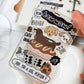 NEW! Yabee Zoo - WOOF | Kiss-cut | 5cm Matte PET Tape | Release Paper | 5M