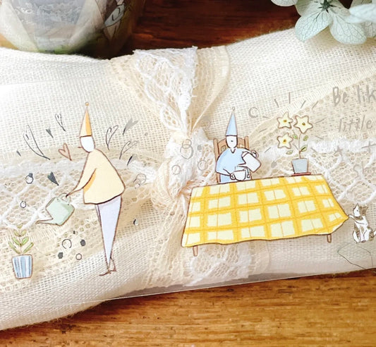 NEW! Modaizhi -  Anniversary Party | Silver Foil | 4cm PET Tape | 5M