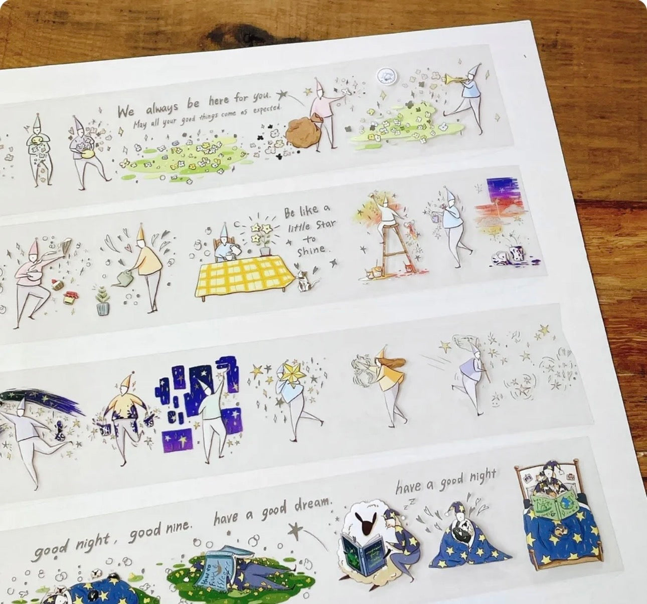 NEW! Modaizhi -  Anniversary Party | Silver Foil | 4cm PET Tape | 5M