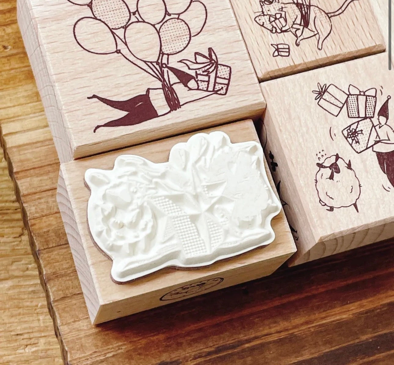 NEW! Modaizhi - 10th Anniversary | 5pcs Rubber Stamp Set |