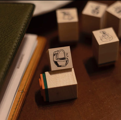 NEW! Like Studio - Vol.1 | 1.5cm Mini Rubber Stamp